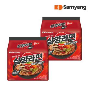 [삼양] 삼양라면 매운맛 5입x2개