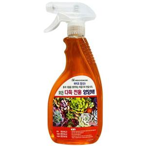 모든다육전용영양제 500ml .다육이 분갈이 난 관엽 화분 액체 미네랄 복합 비료