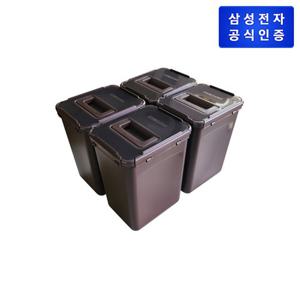 안심 김치통 10.8L 4개  S-108SO4 (김치플러스 RQ33*,RQ49* 중칸, RQ58* 하칸)