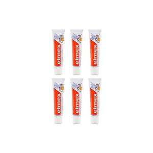 [독일출발]엘멕스 킨더 치약 X 6개입 ELMEX kinder 50ml