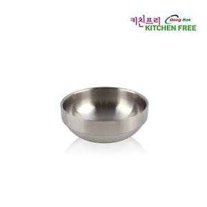 동복 키친프리 샤틴이중 공기 12cm 1P / 스텐그릇