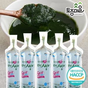 [토종마을]HACCP인증 국산 사계절한그릇매생이 100g(튜브매생이) X 5팩(총500g)_손질매생이_봉지매생이