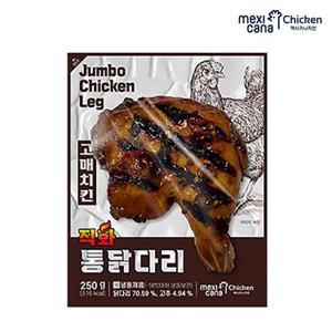 멕시카나 고매치킨 직화 통닭다리 250g,6팩