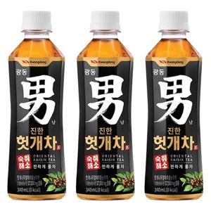 광동 헛개차 340ml x 20페트 차음료 숙취해소