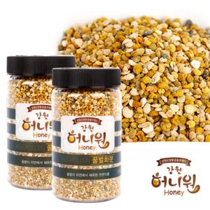 [허니원] 국내산 꿀벌 화분 비폴렌 200g x 2통