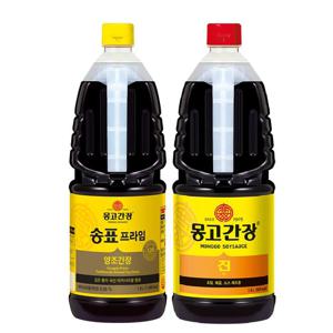 몽고 송표 프라임 간장 1.8L+진간장1.8L