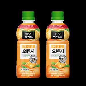 [본사직영][코카콜라]미닛메이드 에센셜 오렌지 350ml 24개