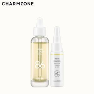 [비건인증/콜라겐추출물] 참존 비건 콜라겐 앰플 20ML+ 씨벅톤 샷 10ML