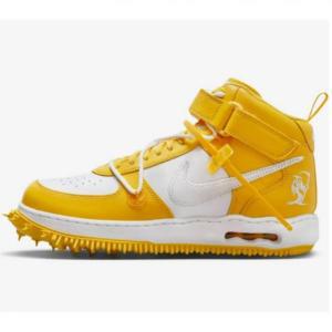 [나이키][매장정품] 나이키 NIKE 정품 x 오프화이트 에어포스 1 미드 SP DR0500-101