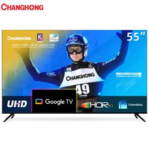 CHANGHONG창홍 G7L 55인치 139cm 4K UHD U55G7L 구글TV HDR 스마트 LED  tv 스탠드형 벽걸이형 티비