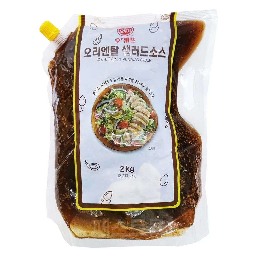 오뚜기 오쉐프 오리엔탈 샐러드소스 2kg