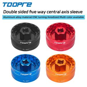 TOOPRE 5 in 1 하단 브래킷 도구 TL fc24 fc25 DUB BBR60 BB93 메가 EVO BB52 BSA30 BB386 설치 도구 리무버 수리 키 컵