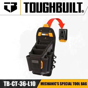 TOUGHBUILT TB-CT-36-L10 정비공의 특수 도구 가방, 멀티 포켓 플라이어, 스크루 드라이버 도구 세트, 빠른 행잉 백