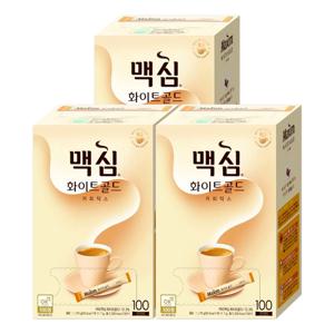 맥심 화이트골드 커피믹스 100T X 3개 (총300T)