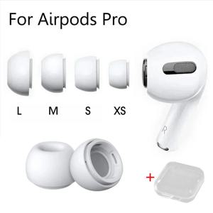 Airpods Pro 1/2 이어 패드 용 이어팁 실리콘 케이스 압력 완화 구멍 이어 캡 쿠션 이어팁 버드 이어폰 에어 포드 프로