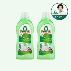 프로쉬  친환경 섬유유연제 알로에 750ml 2개 SET