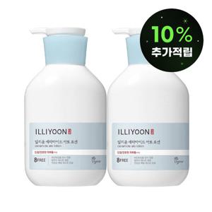 (10% 스마일캐시 적립) 일리윤 세라마이드 아토로션 528ml 2개