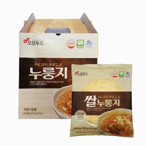 오성푸드 국산 쌀로 만든 쌀누룽지 150g 10봉