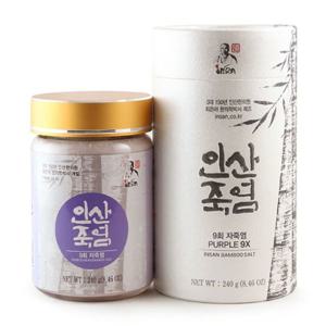 인산죽염 9회 자죽염 분말 240g