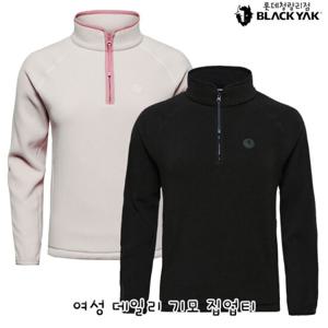 블랙야크 여성 후리스 여성 데일리 기모 집업티 1BYTSW4516