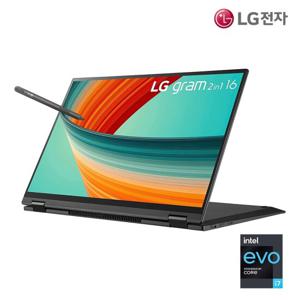 [S+급리퍼] lg 그램 360 2in1 노트북 16T90R 13세대 i7 32GB 1TB 터치스크린 16인치