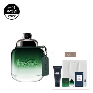 [코익퍼퓸] 코치 맨 그린 EDT 40ML(+샤워젤+미니+샘플)