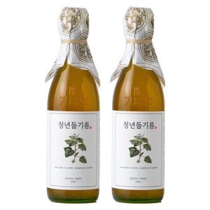 [전라도청년] 저온압착 100%통참깨 청년들기름 350ml x 2병