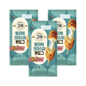 고메 통모짜 핫도그 340g x3개(총 12개)