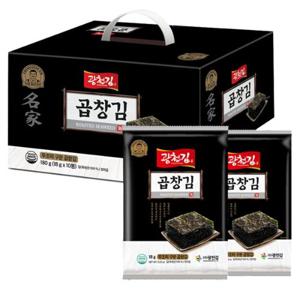 광천김 곱창김 무조미전장김 10봉 /구운김/무조미김