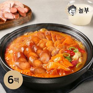 [놀부] 햄가득 부대찌개 600g 6팩