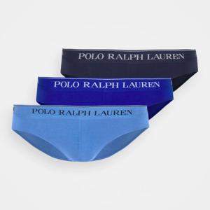 폴로 랄프로렌 언더웨어 남자 삼각팬티 3장세트 블루 멀티 코튼 브리프 유럽판