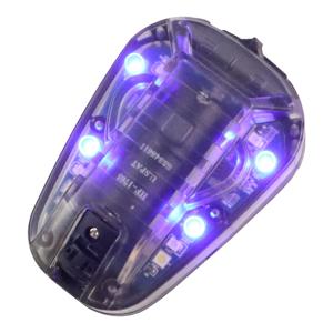 야외 스포츠 신호 플래시 BOOIU 전술 헬멧 무당벌레 빛 LED 적외선/스트로브 방수 사냥 헬멧 어댑터