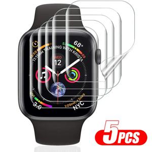 Apple Watch 용 화면 보호기 38 40 41 42 44 Apple Watch 용 45mm 하이드로 겔 보호 필름 7 6 5 4 3 2 iWatch SE 용 HD 필름