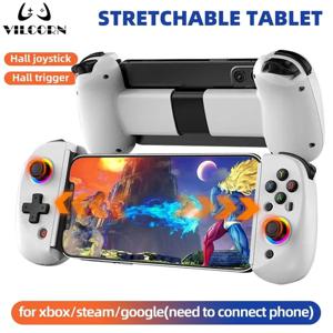 D8 모바일 게임 패드 스트리밍 게임 컨트롤러, PS4 Xbox 게임 조이스틱, 안드로이드 및 IOS 스마트폰용, 6 축 자이로스코프 포함