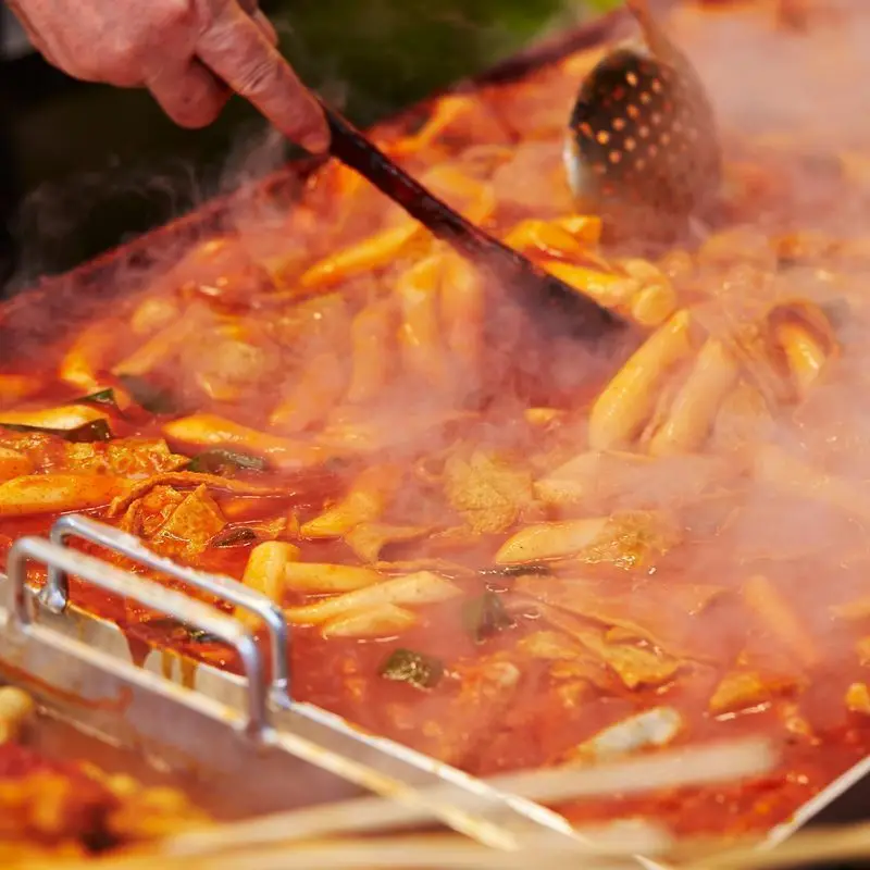 [순한맛] 친구들 국물떡볶이 2인분, 어묵 듬뿍에 육수 포함