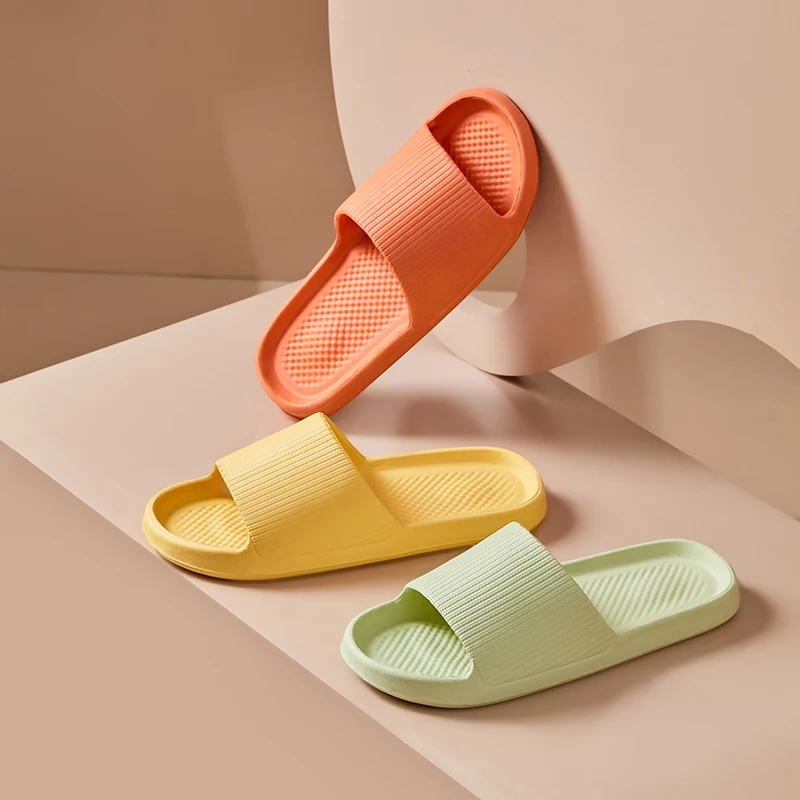 여성 여름 슬리퍼 남성 홈 신발 가정용 실내 욕실 입욕 커플 EVA 슬리퍼 샌들 슬리퍼 Anti-slip Anti-odor