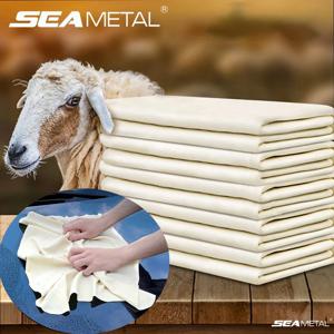 SEAMETAL 자동차 관리 청소 수건 천연 양피 빠른 건조 천 슈퍼 흡수성 세탁 수건 세차 도구 액세서리