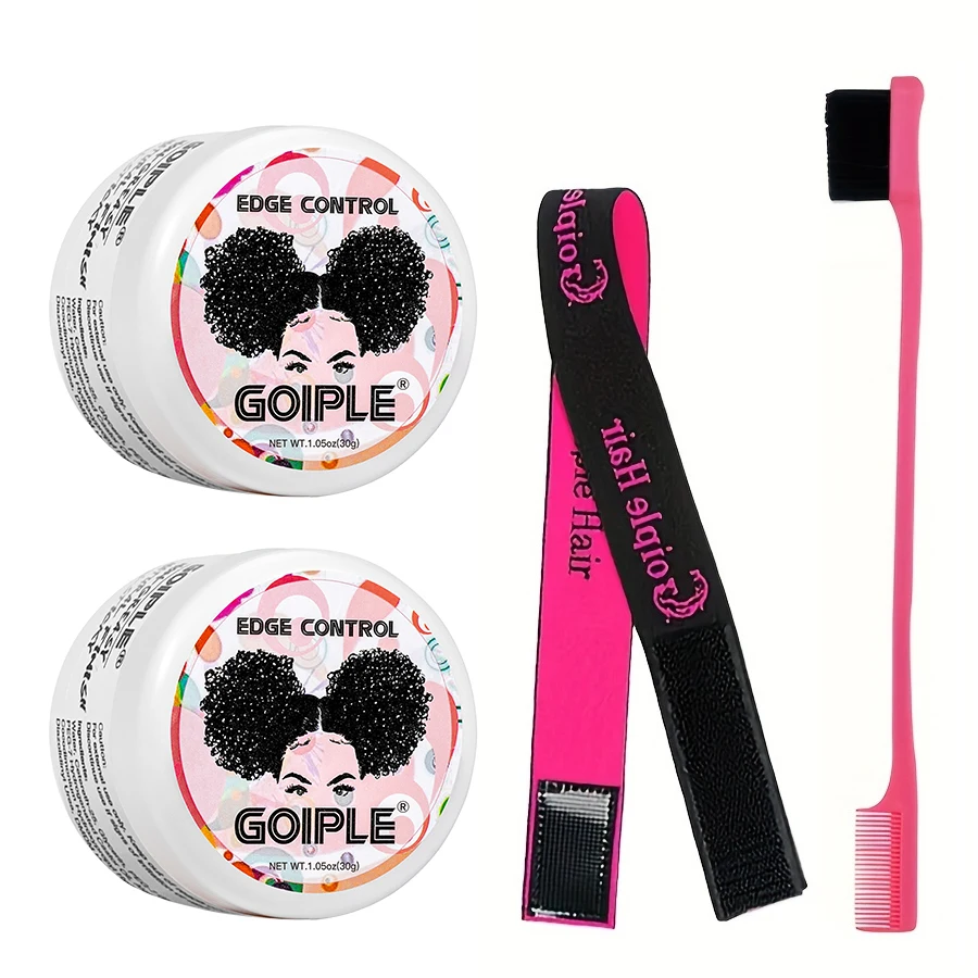 GOIPLE 30G 엣지 컨트롤 4C 컬 헤어 스타일링 크림 부러진 부분을 다스리고 Bang Pomade 미니 스몰 헤어 젤 수정