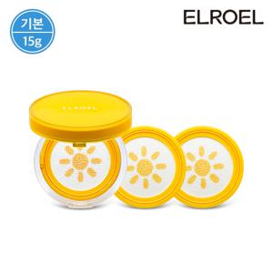 [기본] 파데프리 옐로우 팡팡 선쿠션 15g 본품1+리필2