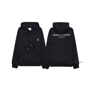 FW24 남성 백로고 후드 티셔츠 W243TS37 723B