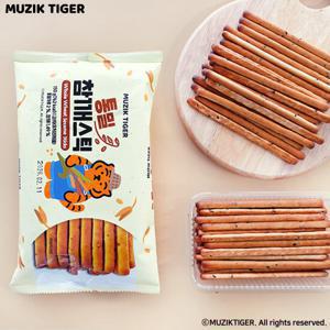 [무료배송] 무직타이거 통밀 참깨스틱 150g x 4개