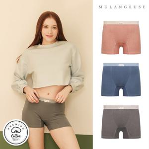 [3종세트] 브리즈 면스판 여드로즈팬티 여성사각속옷 3종세트
