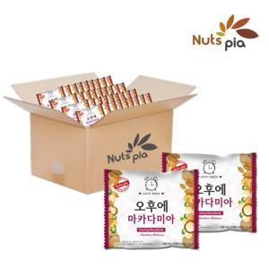 [넛츠피아] 오후에 마카다미아 100봉 낱봉 매일 견과류 하루견과 일일 한줌견과 하루견과류