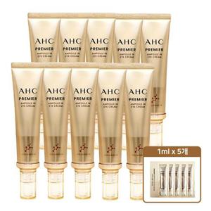 AHC 시즌 11 앰플 인 아이크림 40ml 10개 + 1ml 샘플 5장