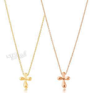 [영수증동봉]티파니앤코 십자가 목걸이 골드 TIFFANY CROSS PENDANT