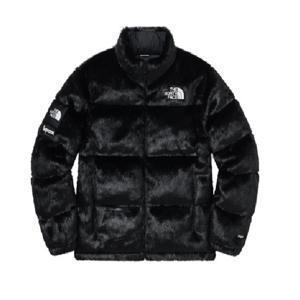 슈프림 x 노스페이스 폭스 퍼 눕시 자켓 블랙 (20fw) SUPREME X THE NORTH FACE Faux Fur Nup