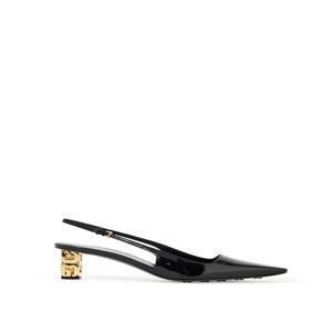 [NB02] 지방시 여성 펌프스 g cube patent leather slingback decol BE402LE27K 001