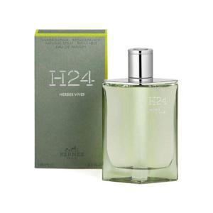 에르메스 맨즈 H24 Herbes Vives EDP 스프레이 향수 3.4 oz 프래그런스 향수 9459695