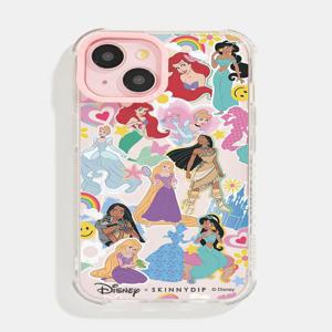 Skinnydip(스키니딥) - Disney Princess Cute Sticker Shock Case (디즈니 공주 케이스)