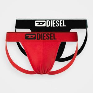DIESEL 디젤 언더웨어 남자 티팬티 2장세트 블랙 레드 코튼 작스트랩 유럽판
